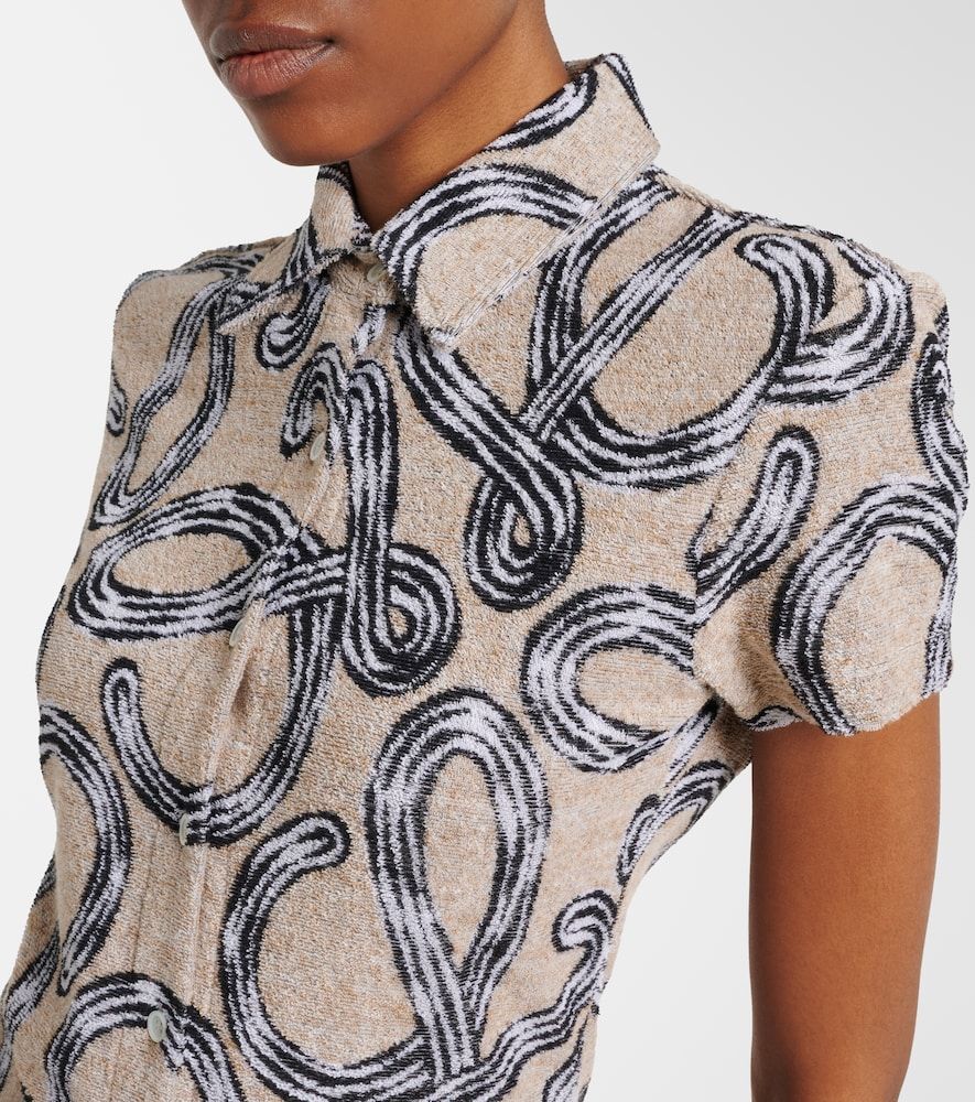 Camisa Paula's Ibiza en mezcla de algodón con anagrama - Loewe - Modalova