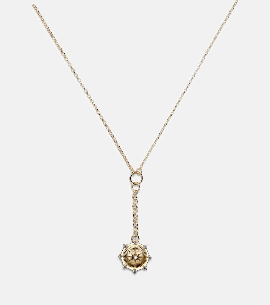 Spark Love 18kt chain necklace with diamond - FoundRae - Modalova