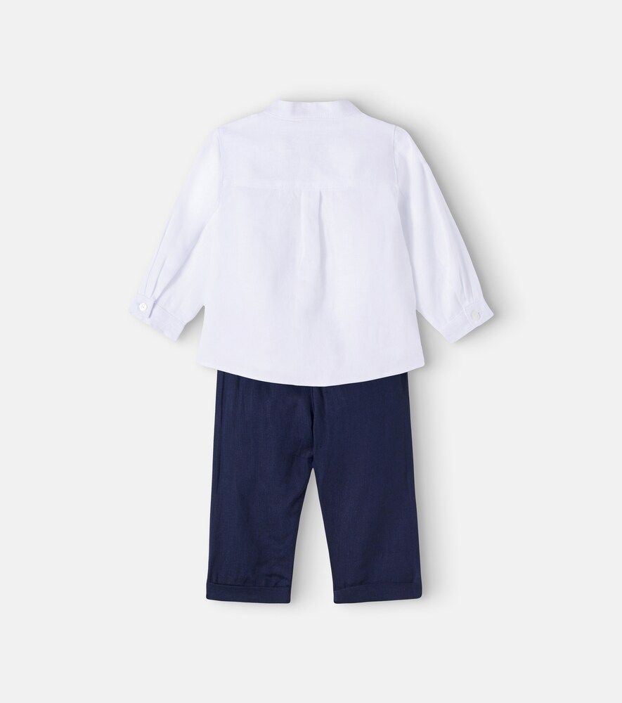 Bebé - set de camisa y pantalones de lino - Tartine et Chocolat - Modalova