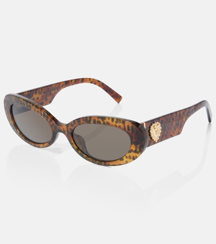 Occhiali da sole ovali Devotion - Dolce&Gabbana - Modalova