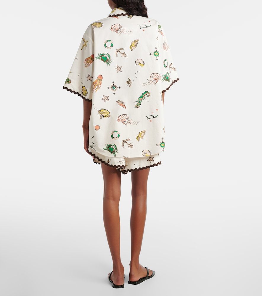 Alémais Shorts de algodón estampados - Alemais - Modalova