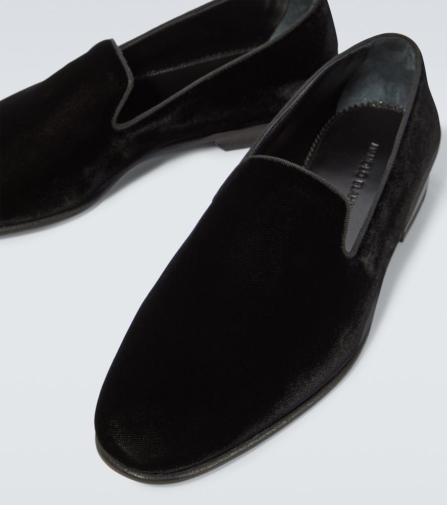 Slip-Ons Mario aus Samt - Manolo Blahnik - Modalova