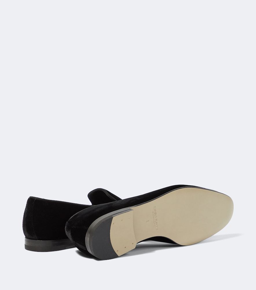 Slip-Ons Mario aus Samt - Manolo Blahnik - Modalova