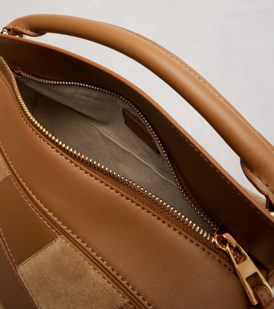 Bolso Puzzle Small de piel y ante - Loewe - Modalova