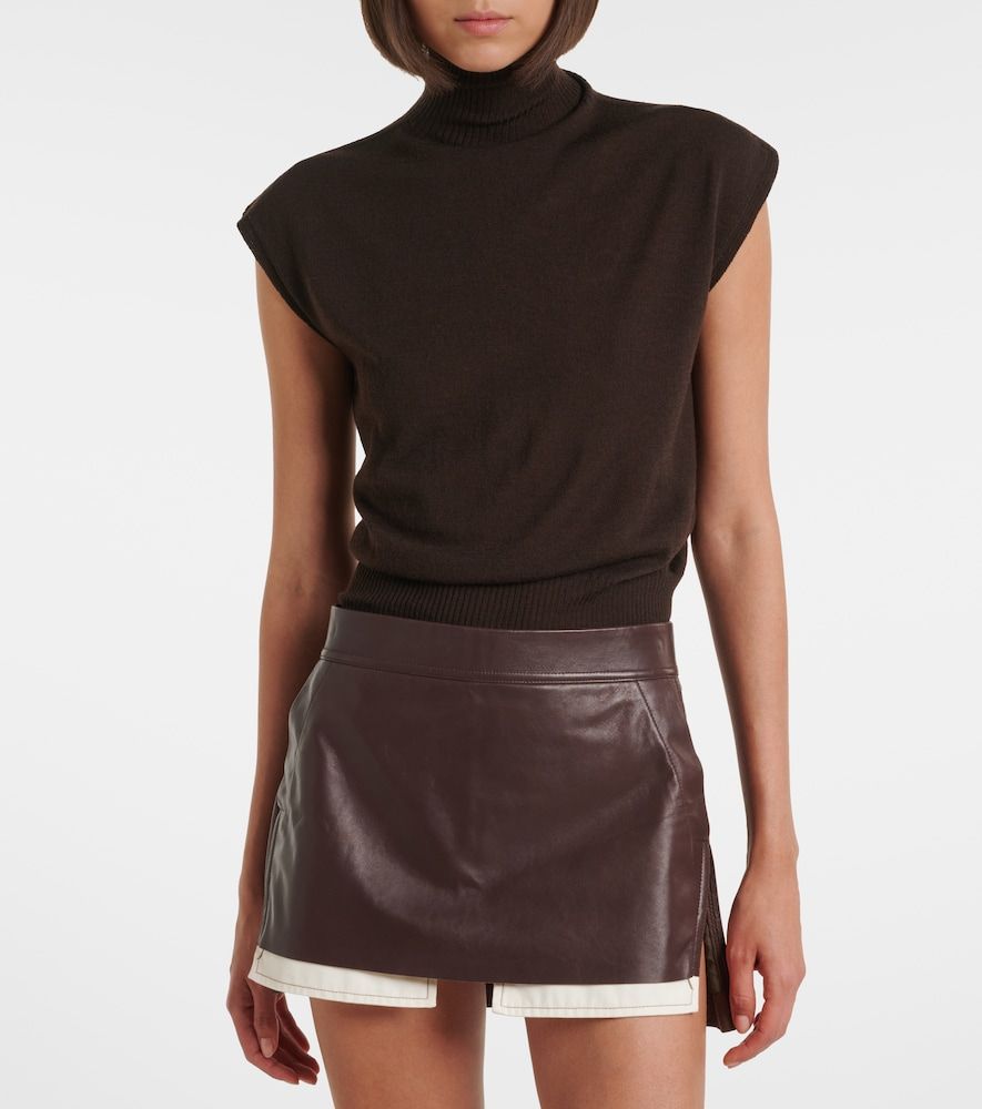 Jersey de cuello alto de lana virgen - Rick Owens - Modalova