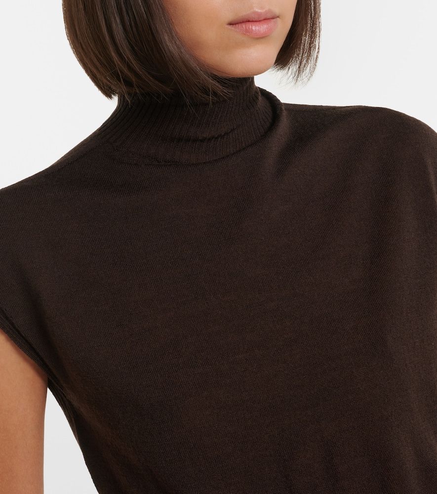 Jersey de cuello alto de lana virgen - Rick Owens - Modalova