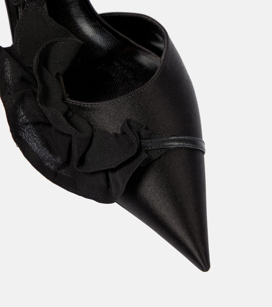 Pumps slingback in raso - Nensi Dojaka - Modalova