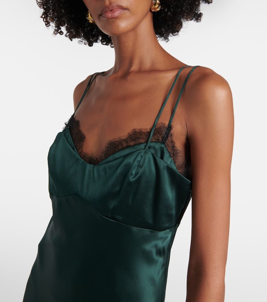 Abito sottoveste Bixie in satin di misto seta - Veronica Beard - Modalova
