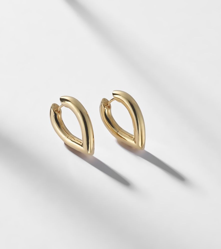 Pendientes Drop Link Medium de oro de 18 ct - Engelbert - Modalova