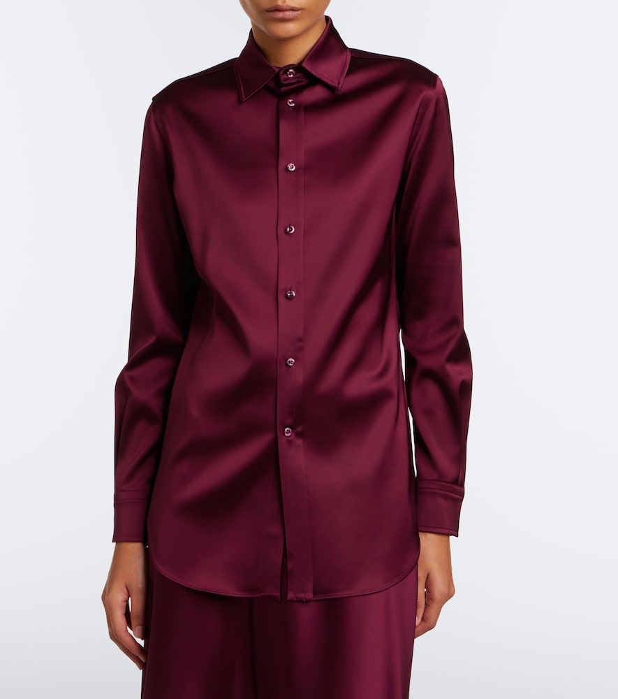 Hemd Cameron II aus Satin - Ralph Lauren Collection - Modalova