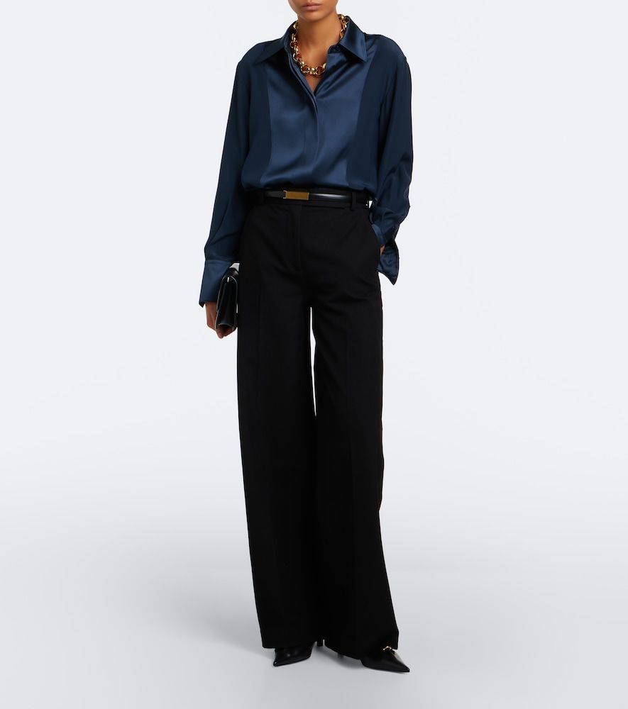 Pantalones anchos Yukio de gabardina - Joseph - Modalova