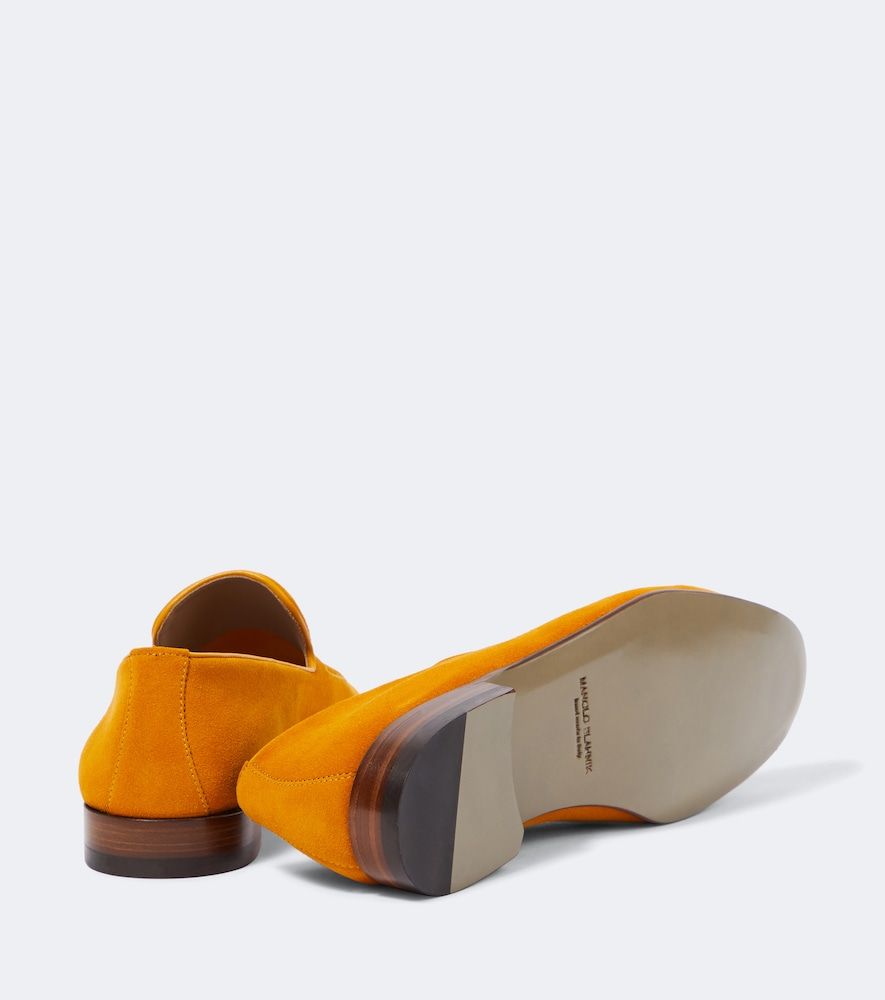 Slip-Ons Truro aus Veloursleder - Manolo Blahnik - Modalova