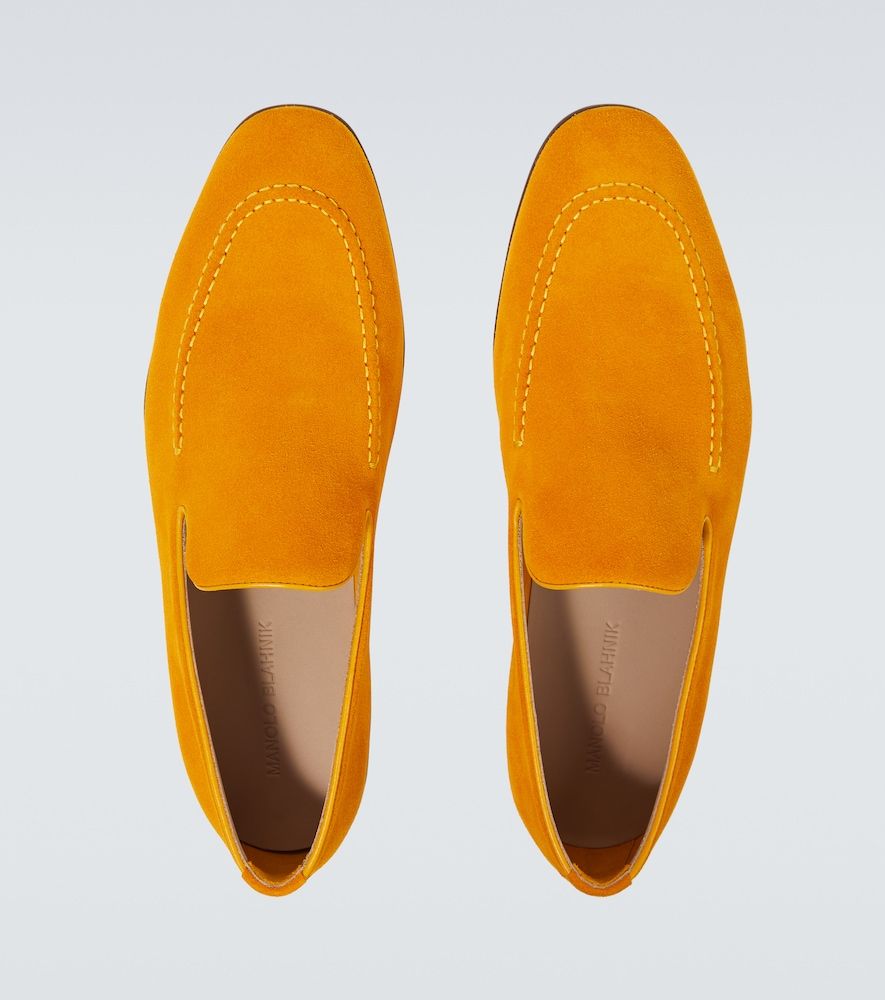 Slip-Ons Truro aus Veloursleder - Manolo Blahnik - Modalova