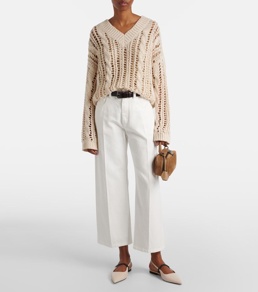 Mid-Rise Wide-Leg Jeans - Brunello Cucinelli - Modalova
