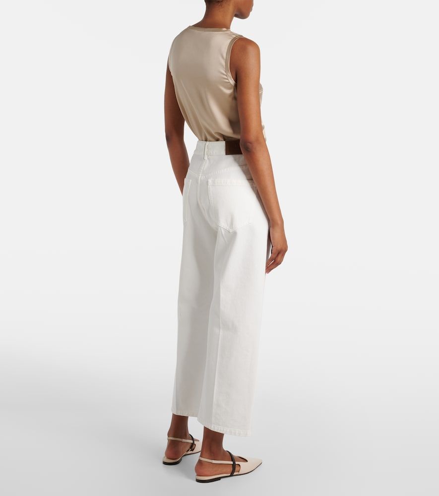 Mid-Rise Wide-Leg Jeans - Brunello Cucinelli - Modalova