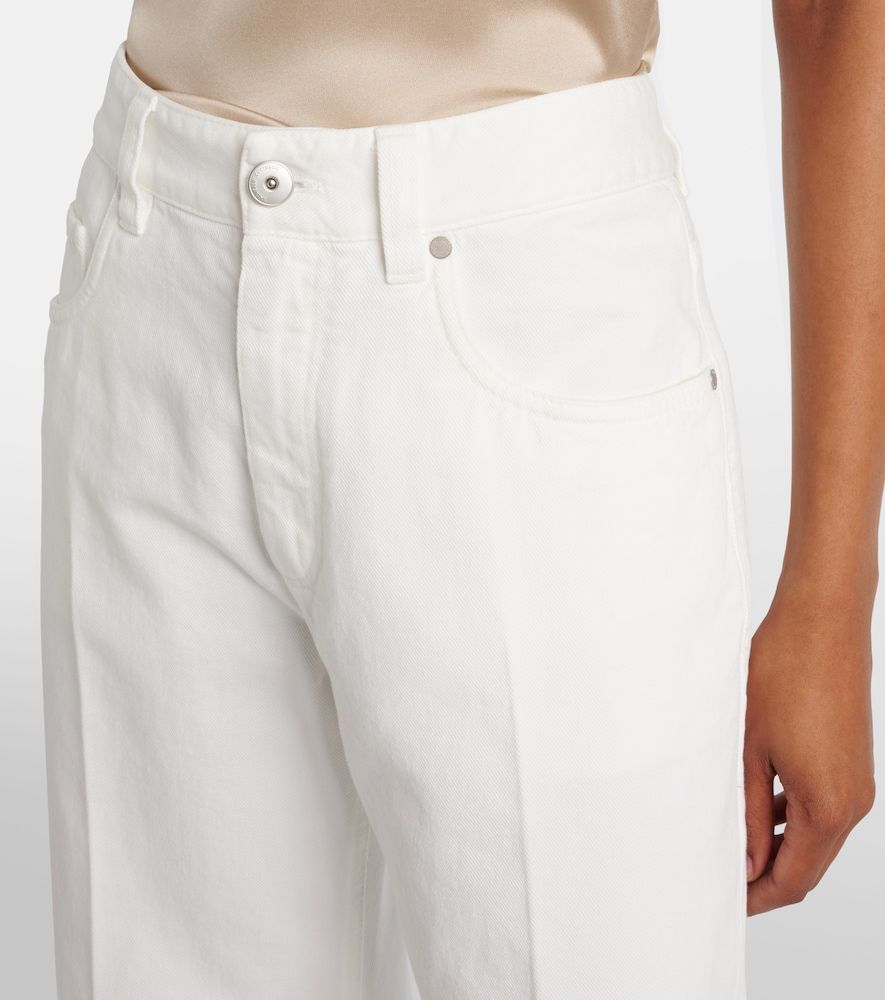 Mid-Rise Wide-Leg Jeans - Brunello Cucinelli - Modalova