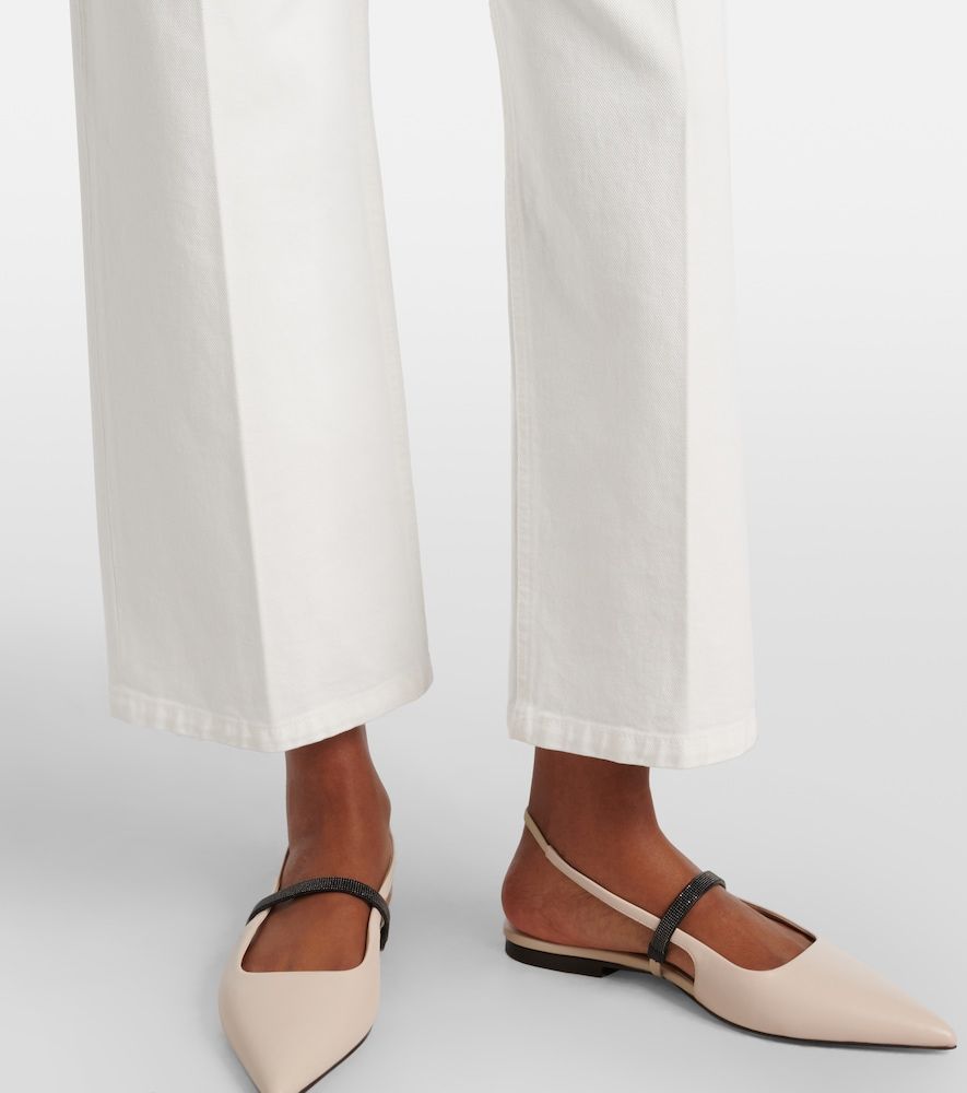Mid-Rise Wide-Leg Jeans - Brunello Cucinelli - Modalova