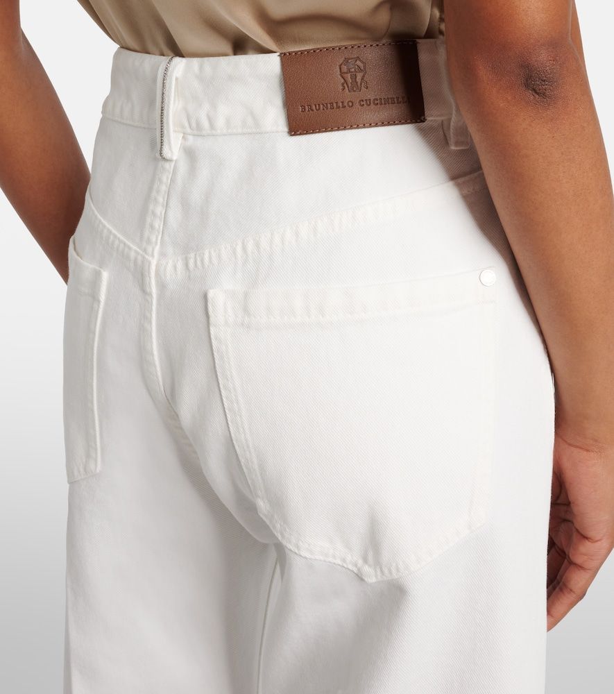 Mid-Rise Wide-Leg Jeans - Brunello Cucinelli - Modalova