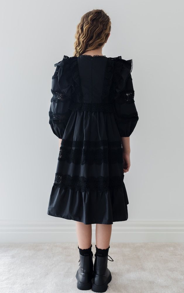 Vestido de algodón con encaje - Petite Amalie - Modalova