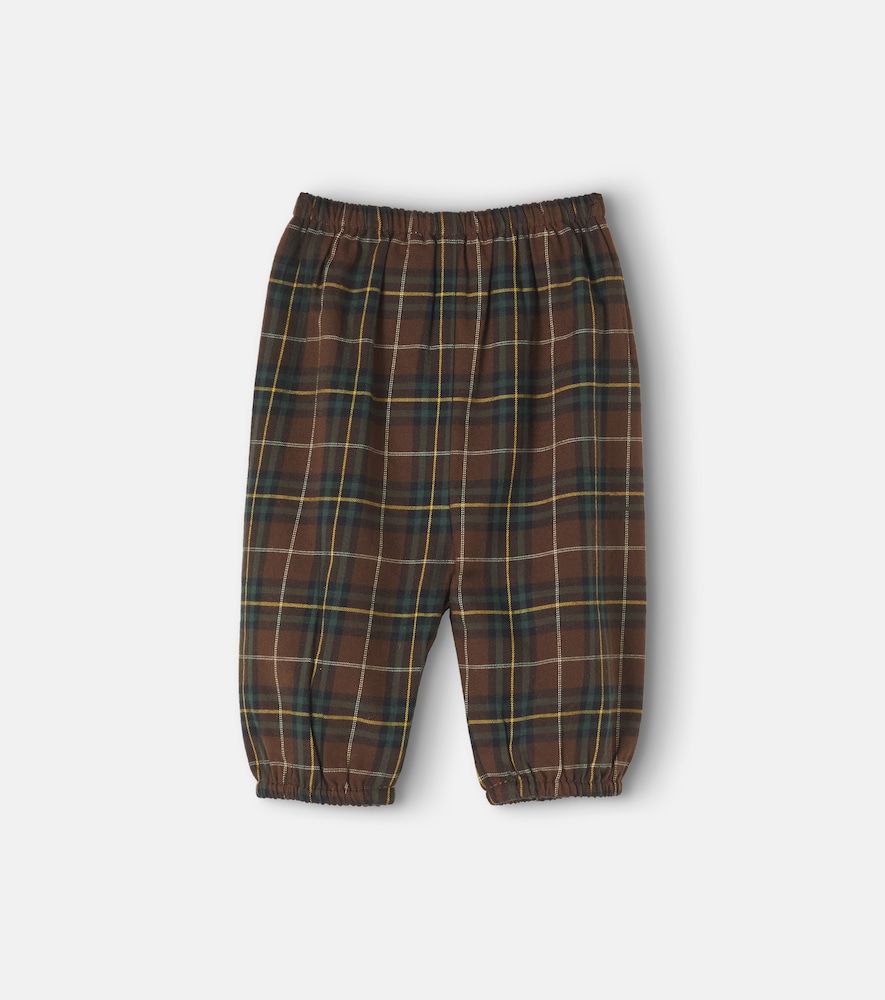 Bebé - pantalones de algodón a cuadros - Emile et Ida - Modalova