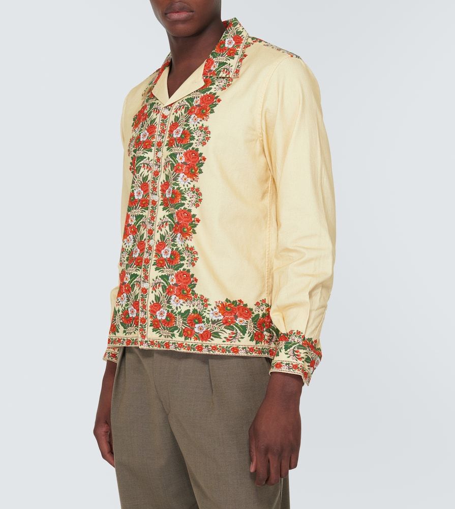 Camicia Winter Bouquet in cotone - Bode - Modalova