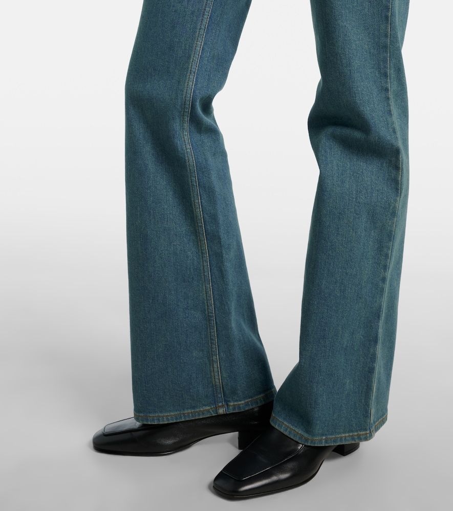 Jeans flared Check - Burberry - Modalova