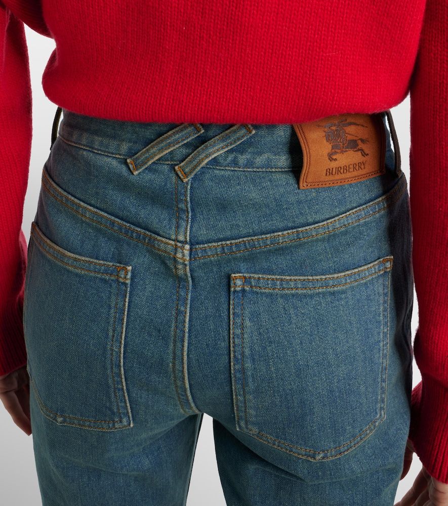 Jeans flared Check - Burberry - Modalova