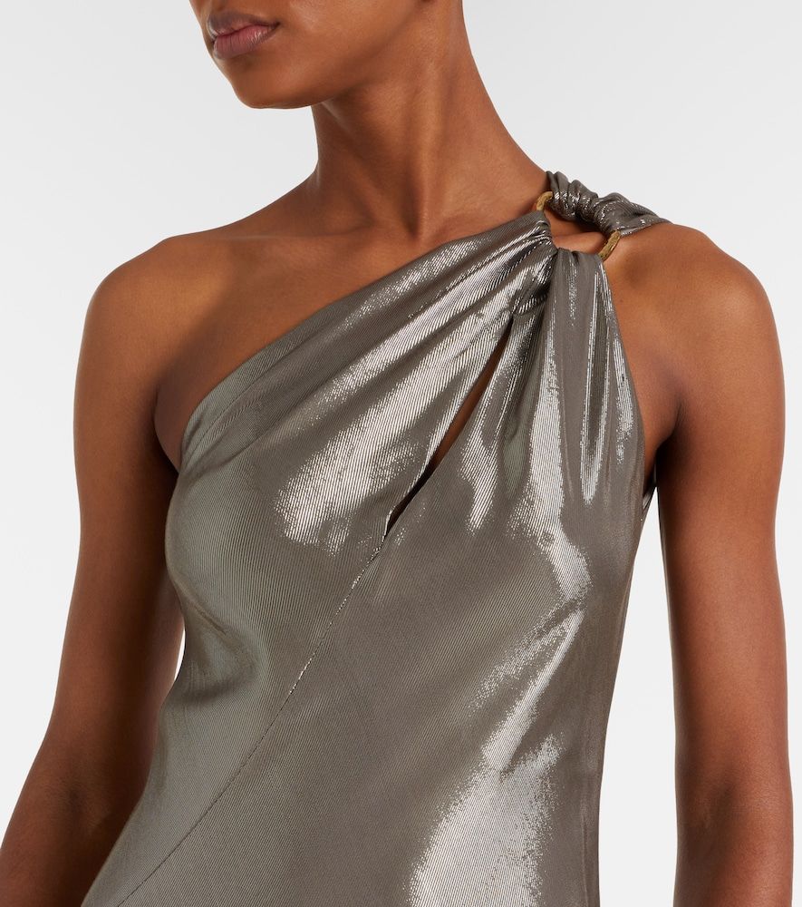 Abito lungo monospalla Odissea con lamé - Max Mara - Modalova