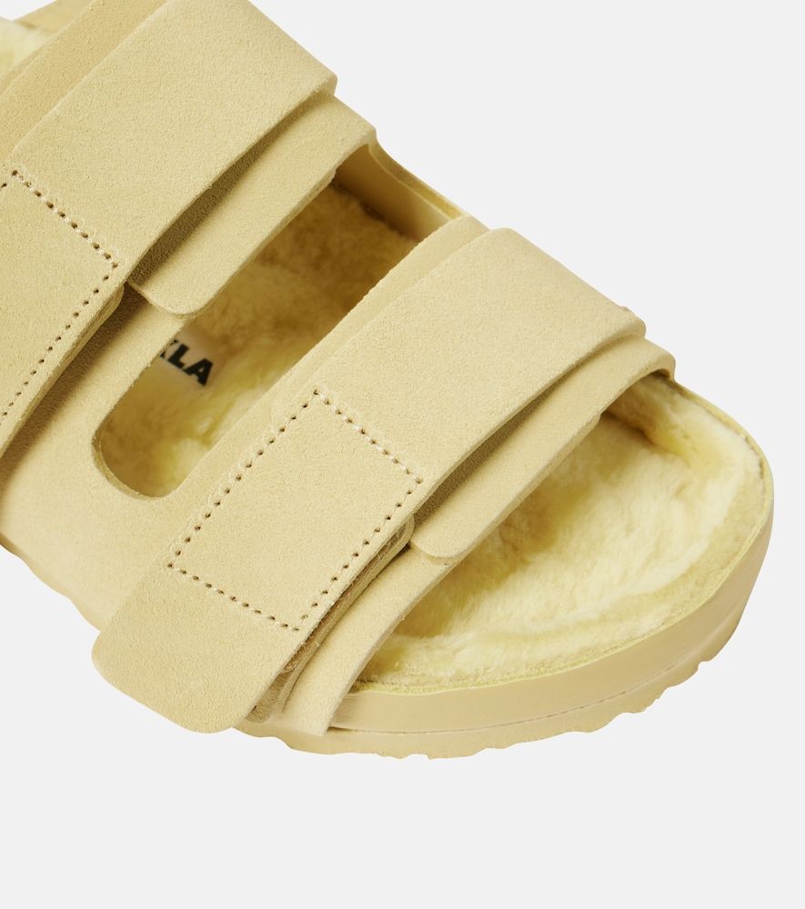 X Tekla Pantoletten Uji aus Veloursleder - Birkenstock 1774 - Modalova