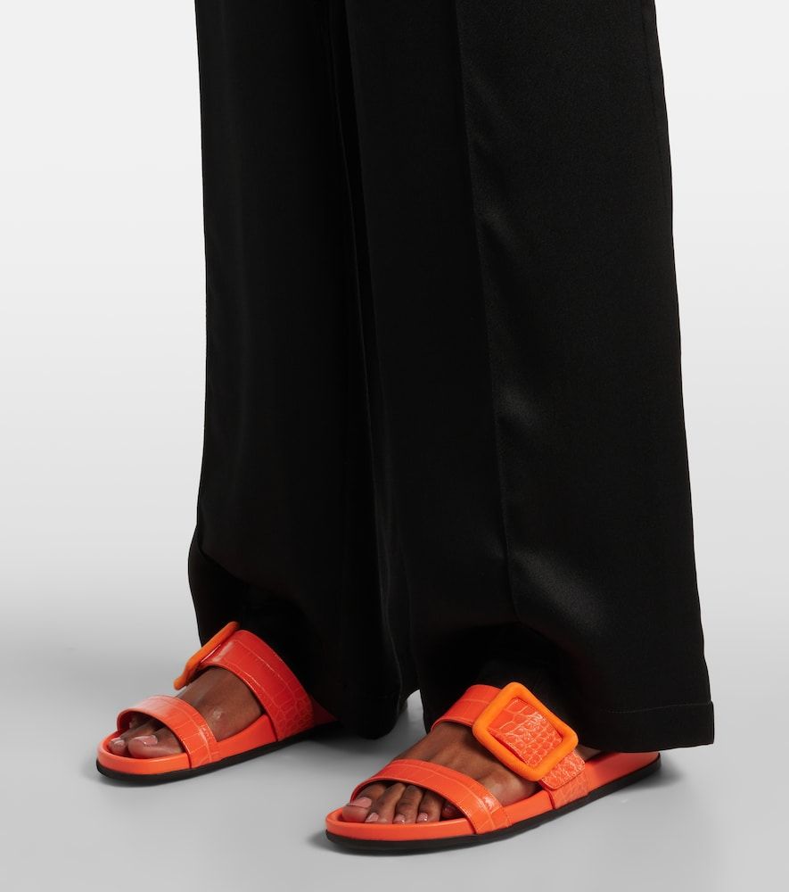 Sandalen Mayfu aus Leder - Manolo Blahnik - Modalova