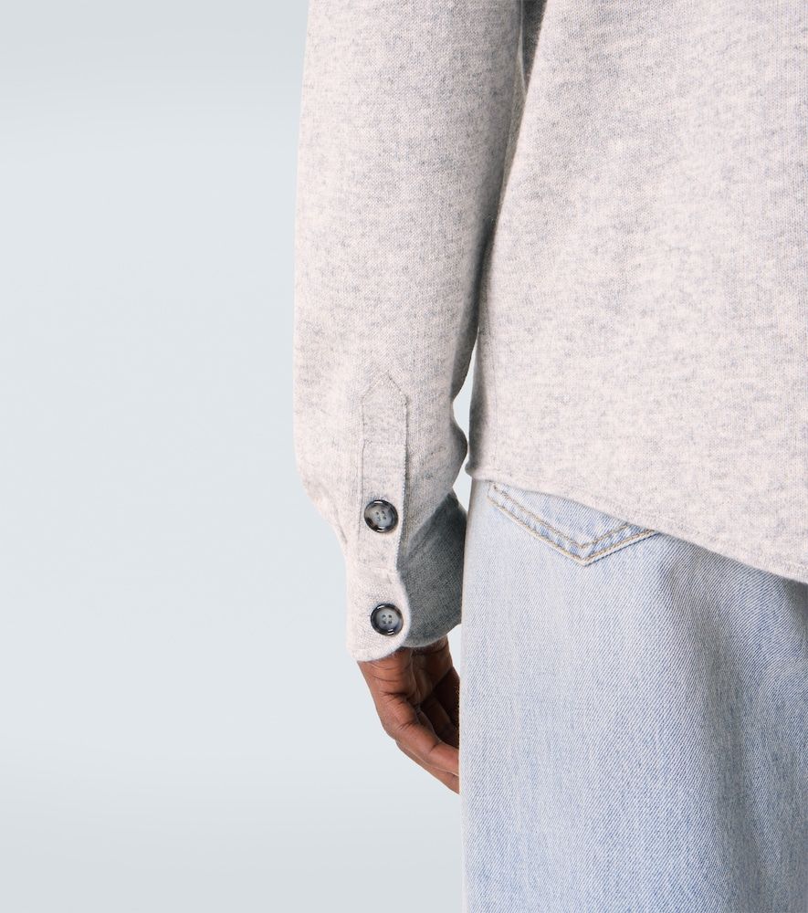 Allude Camicia in cotone e cashmere - Allude - Modalova