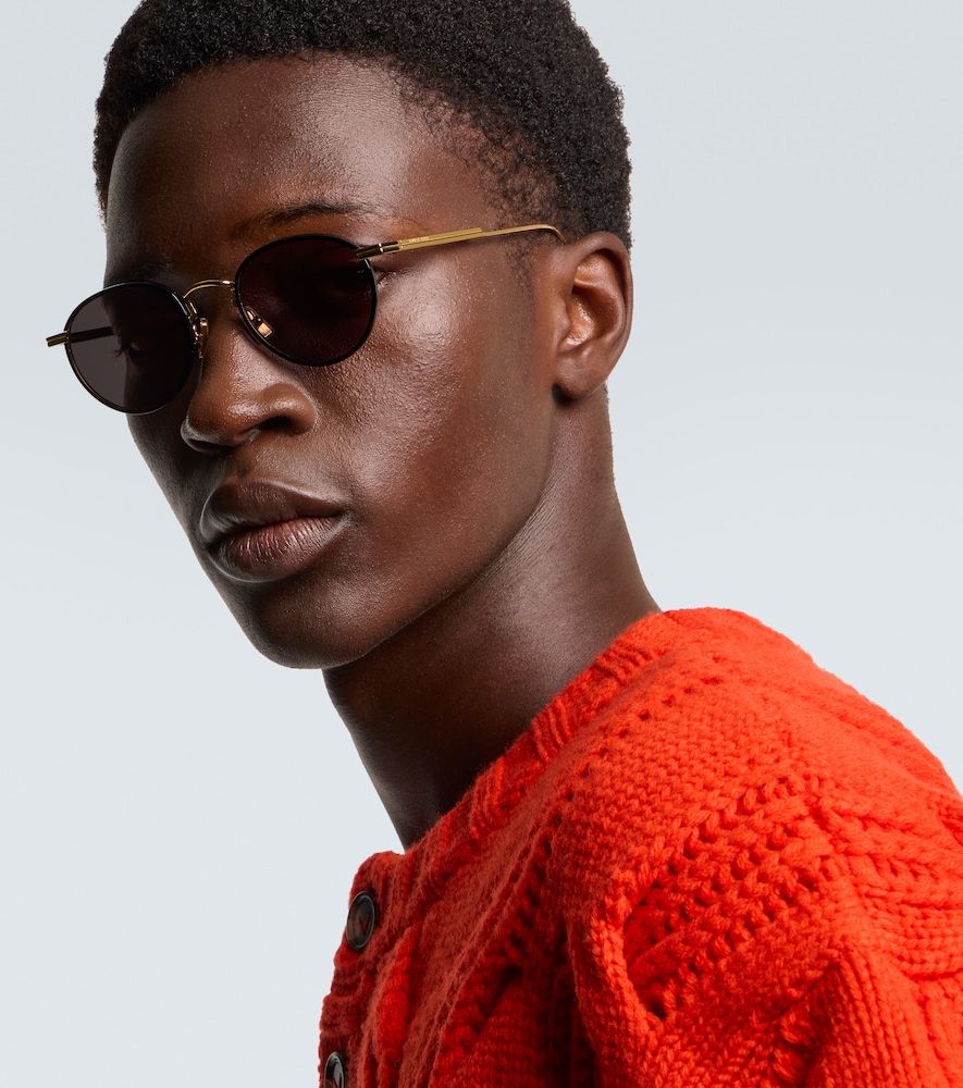 Runde Sonnenbrille Light Ribbon - Bottega Veneta - Modalova