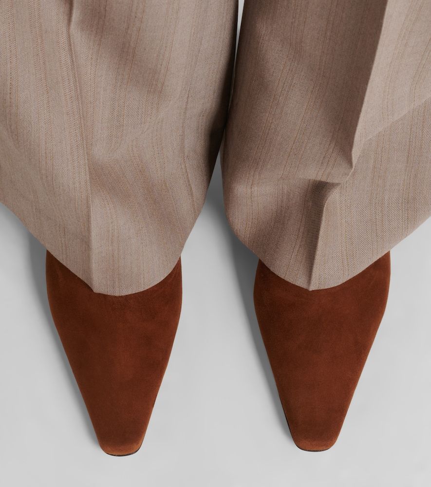 Ankle Boots Jaima aus Veloursleder - Manolo Blahnik - Modalova