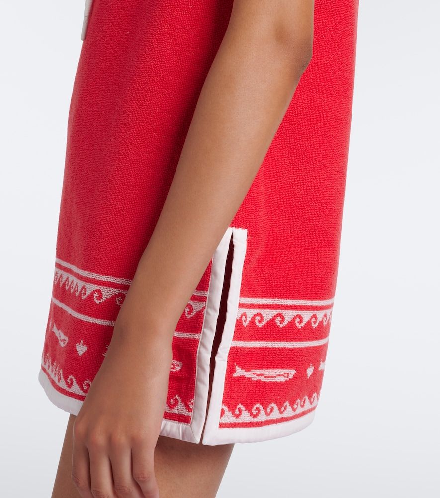 Vestido corto Cody de rizo de algodón - Posse - Modalova