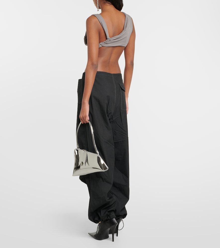 Cotton-blend wide-leg pants - Dion Lee - Modalova