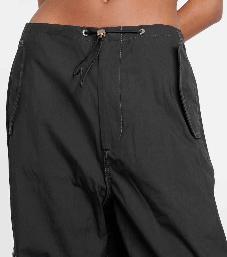 Cotton-blend wide-leg pants - Dion Lee - Modalova