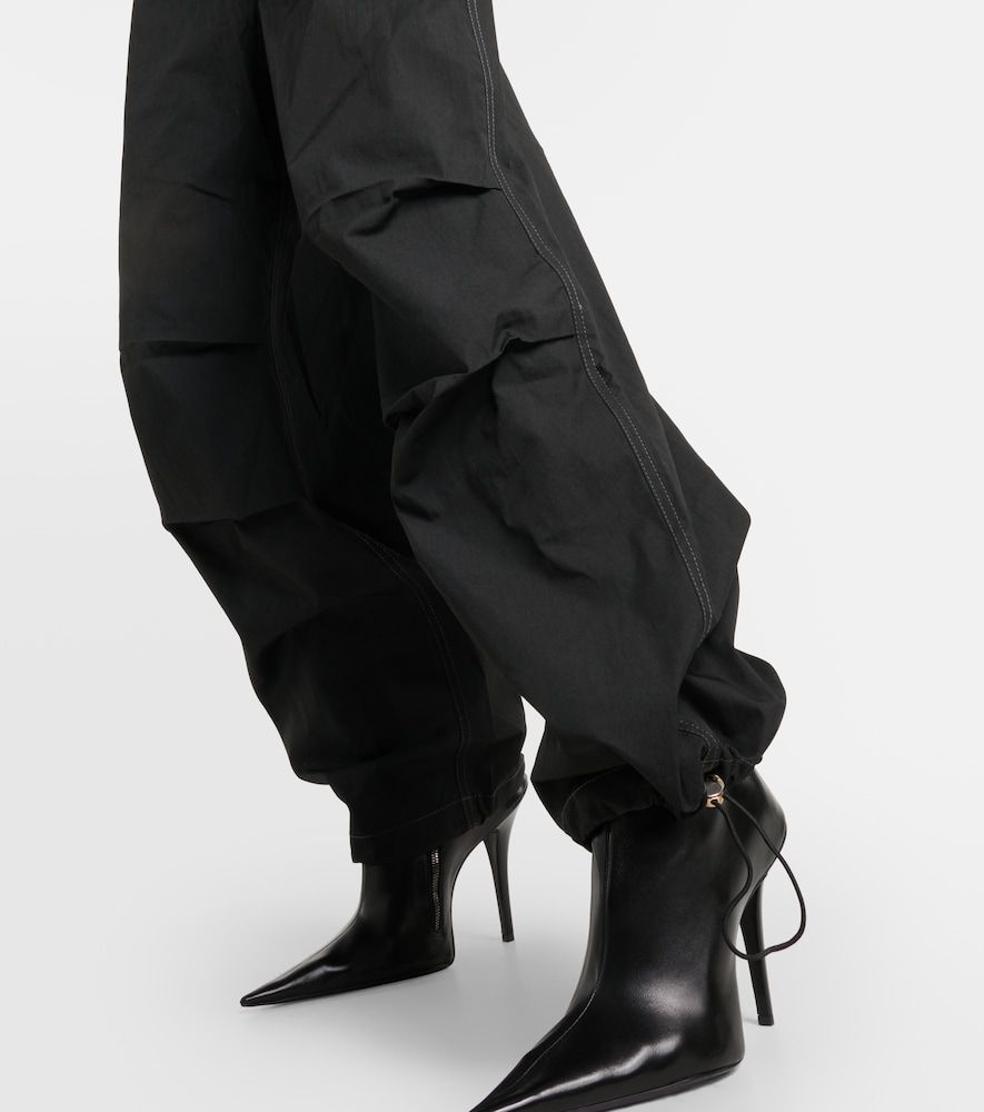 Cotton-blend wide-leg pants - Dion Lee - Modalova