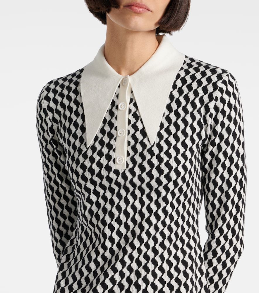 Vestido corto de mezcla de algodón - Rixo - Modalova