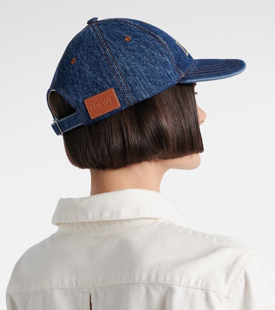 Gorra Paula’s Ibiza en denim con logo - Loewe - Modalova
