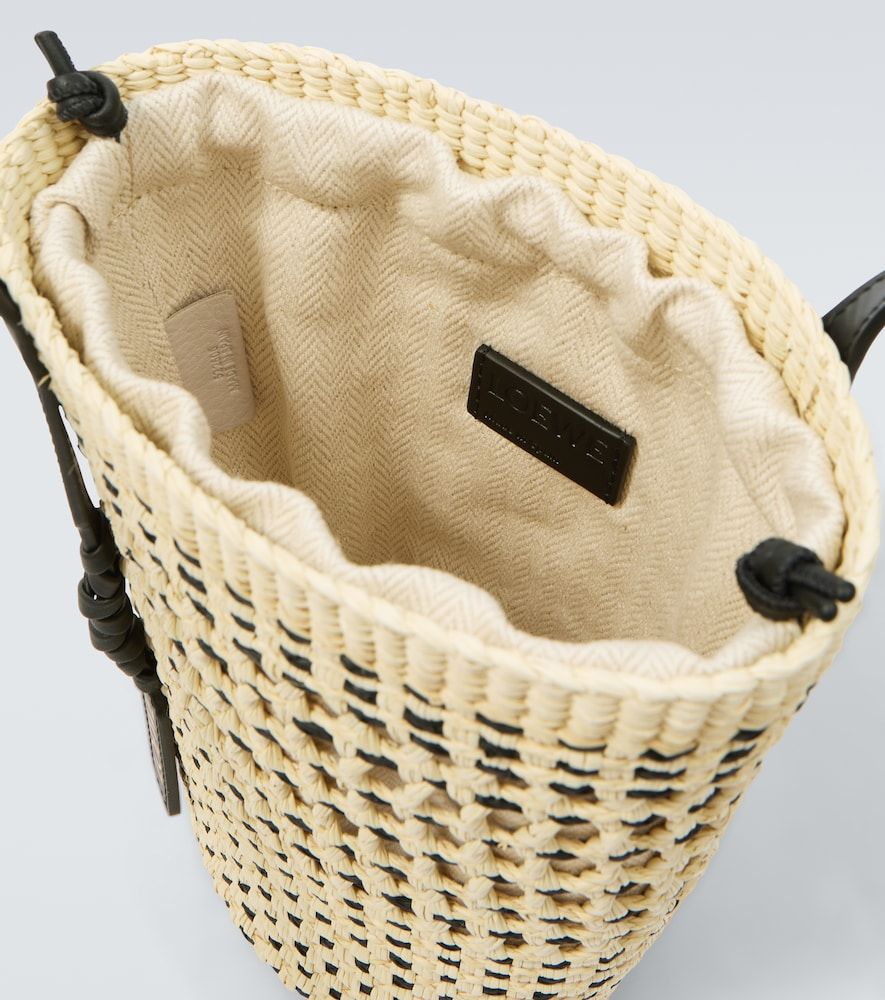 Bolso saco Braid Paula's Ibiza con piel - Loewe - Modalova