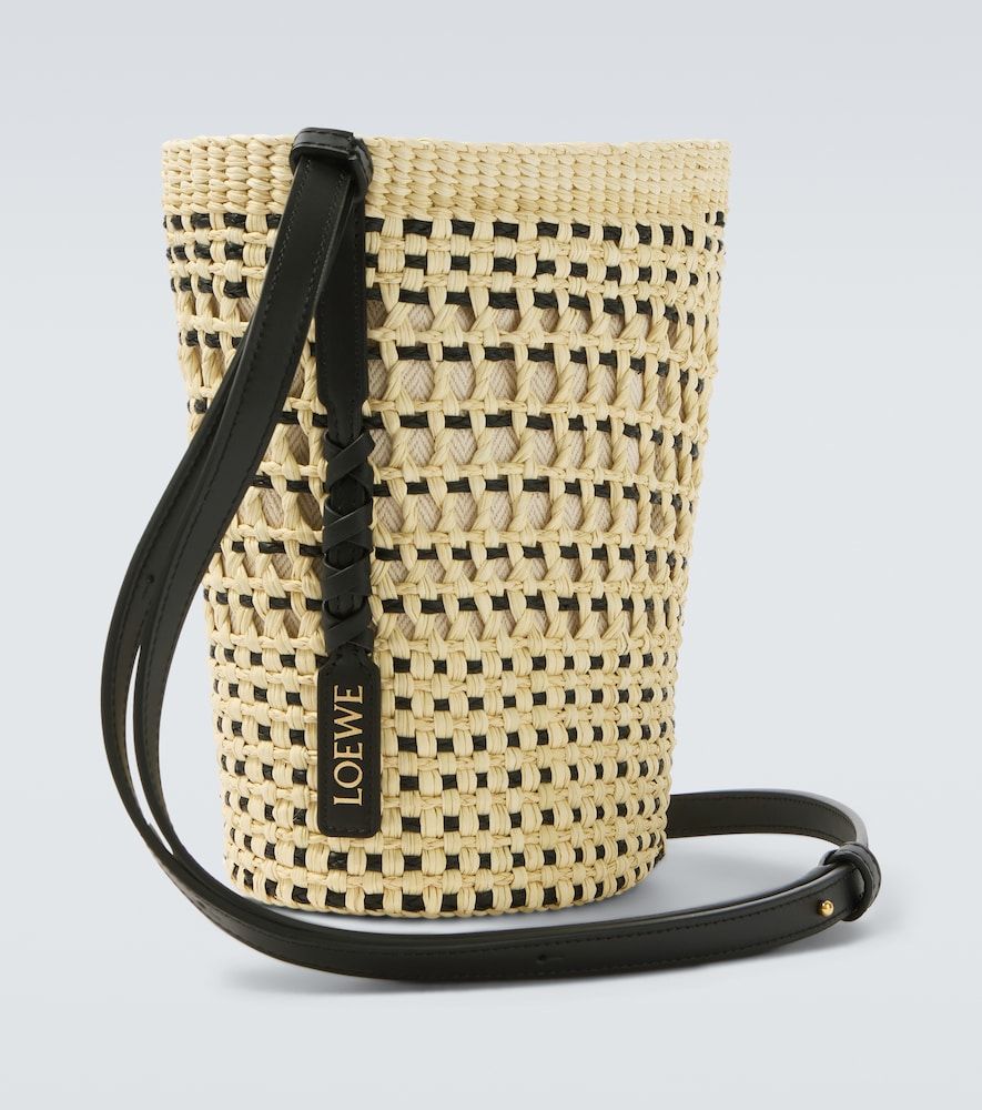 Bolso saco Braid Paula's Ibiza con piel - Loewe - Modalova