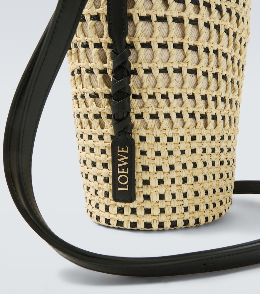 Bolso saco Braid Paula's Ibiza con piel - Loewe - Modalova