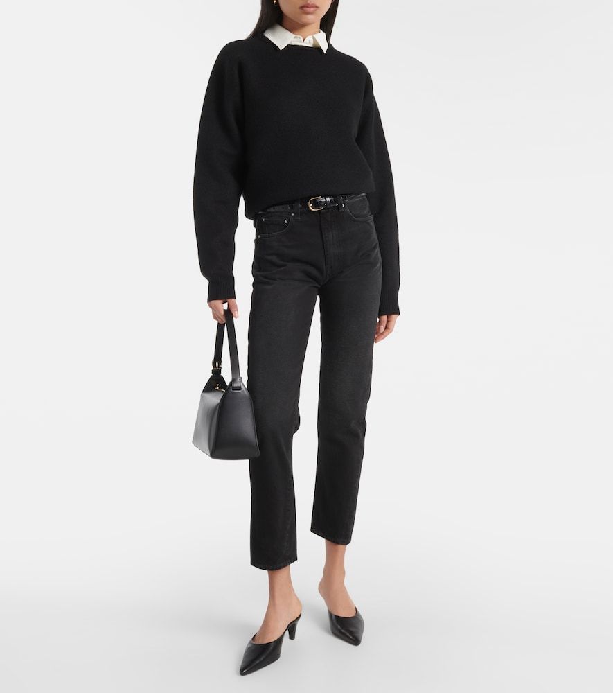 Toteme Jeans cropped a vita media - Toteme - Modalova