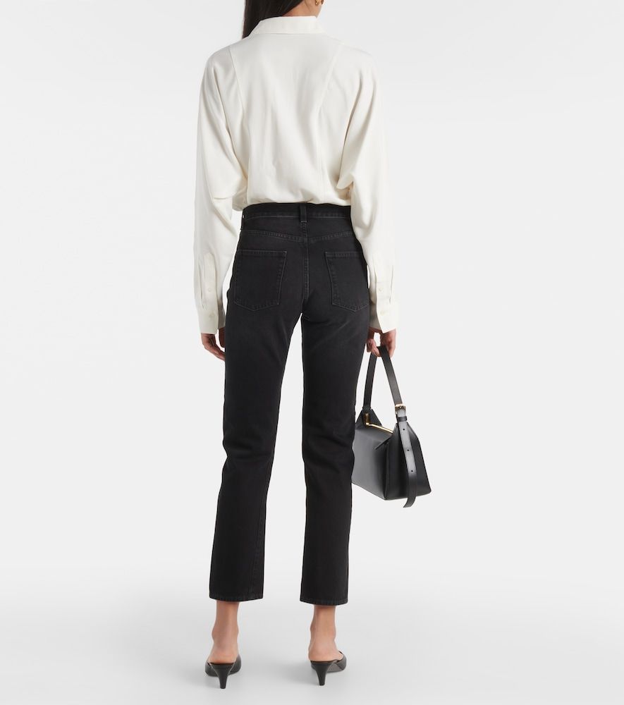 Toteme Jeans cropped a vita media - Toteme - Modalova