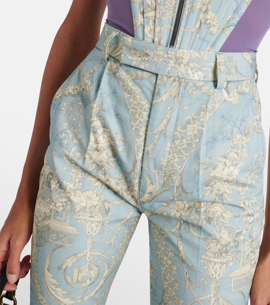 Pantalones flared Ray de algodón estampados - Vivienne Westwood - Modalova