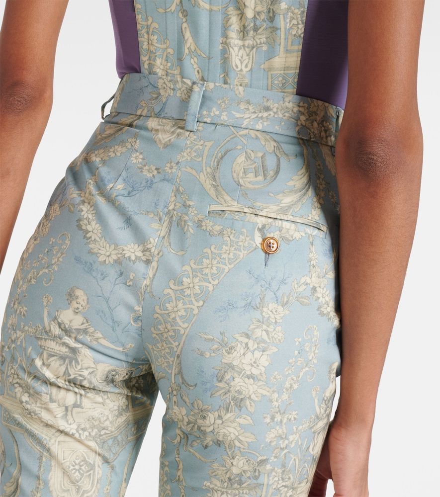 Pantalones flared Ray de algodón estampados - Vivienne Westwood - Modalova
