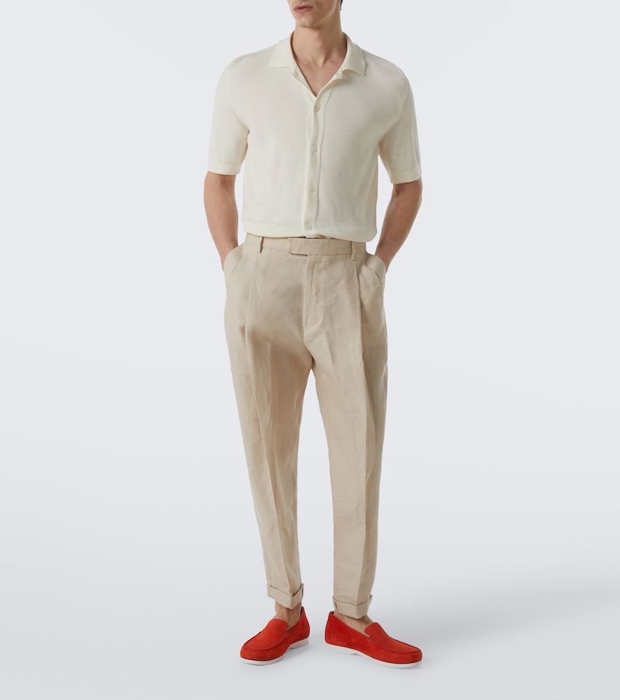 Slip-Ons Monaco aus Veloursleder - Manolo Blahnik - Modalova