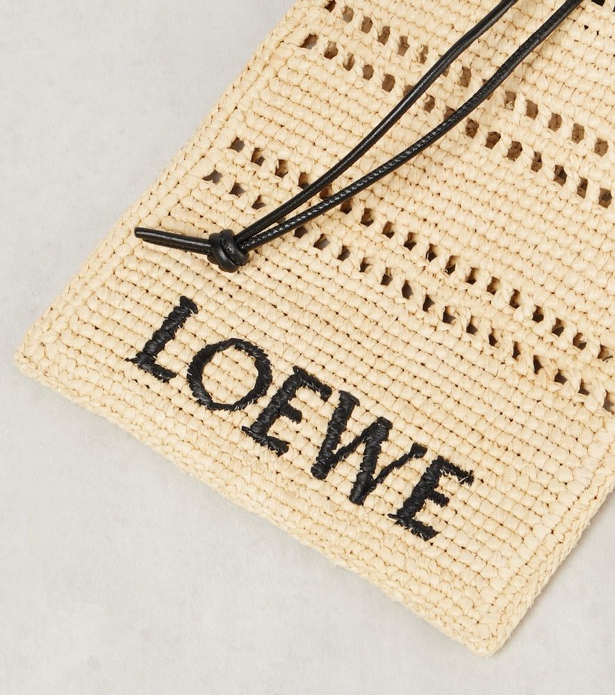 Paula's Ibiza - Pochette in rafia con tracolla - Loewe - Modalova
