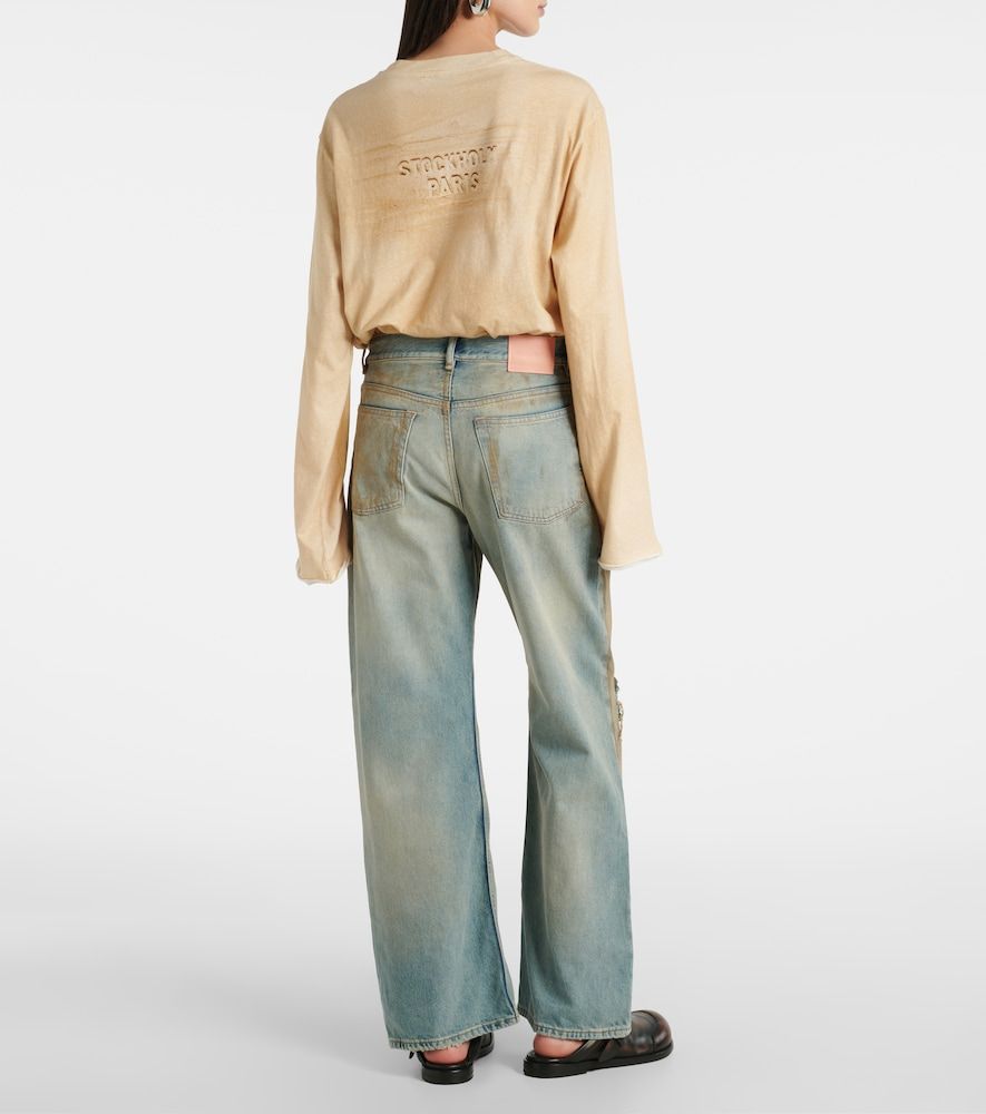 Mid-Rise Wide-Leg Jeans 2021F - Acne Studios - Modalova