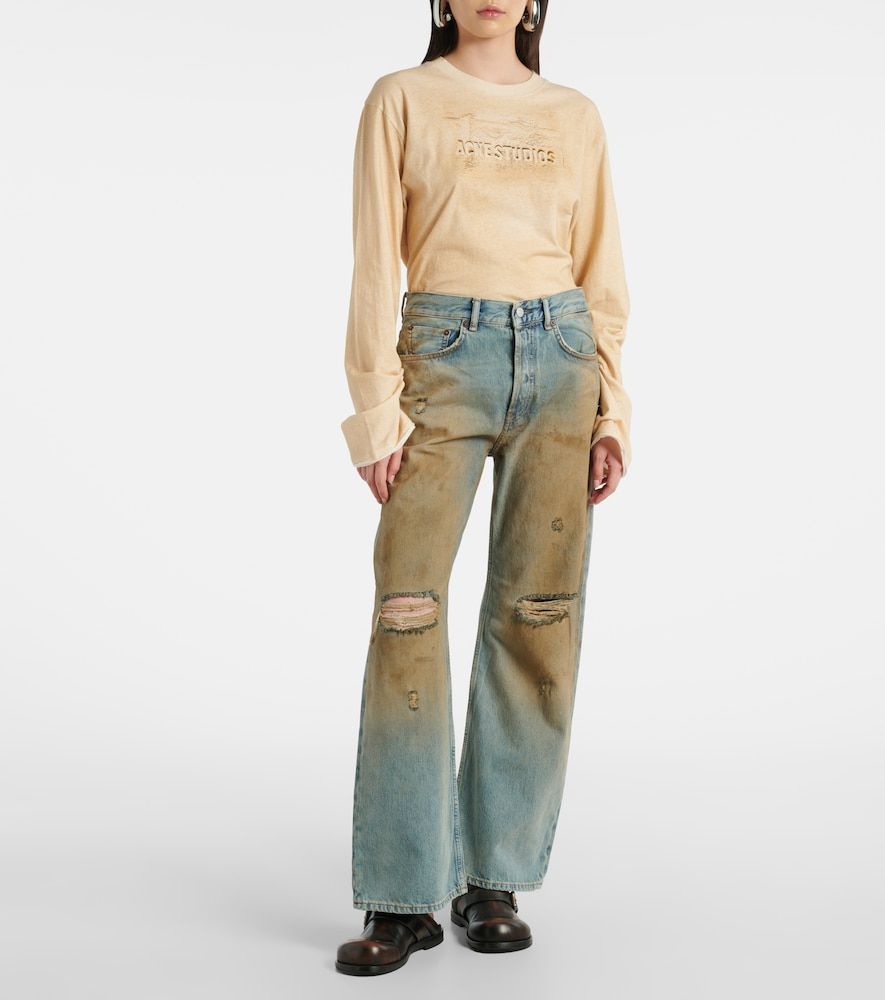 Mid-Rise Wide-Leg Jeans 2021F - Acne Studios - Modalova